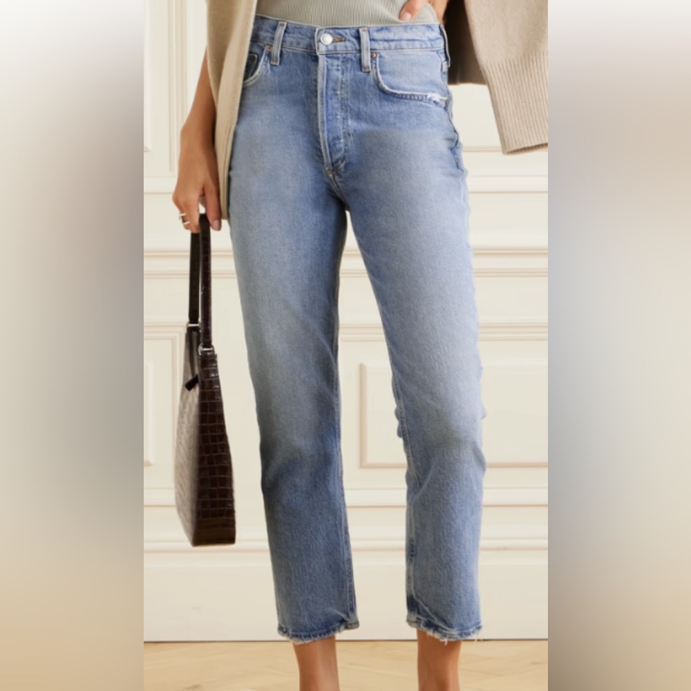 Agolde Riley crop size 25